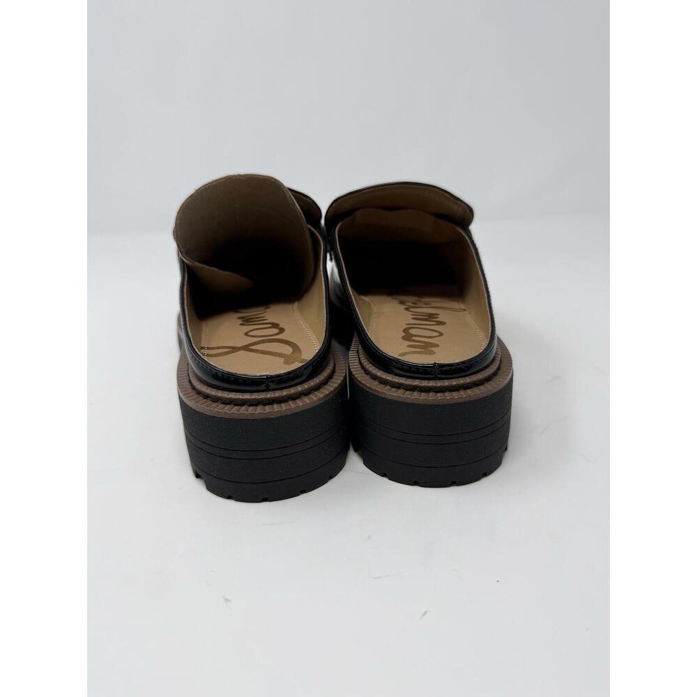 Sam Edelman Women's Black Lennon Lug Sole Mules 6 1/2 Like New - Picture 5 of 7